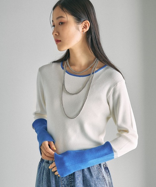 MEZLAD PSYZY 袖ニット MEZLAD PSYZY 袖ニット - メルカリ