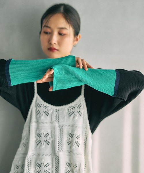 MEZLAD PSYZY 袖ニット MEZLAD PSYZY 袖ニット - メルカリ