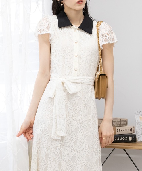 「pumpkin port」 シャツワンピース M ブルー レディース_画像2