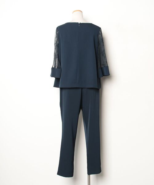 「Kana」 「belinda de capris」セットアップ L ネイビー レディース_画像2