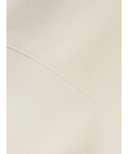 「MIDIUMISOLID」 7分袖ワンピース FREE チャコールグレー レディース_画像3