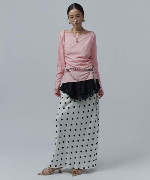 ハウスオブロータス　ポルカドットスカート スカート Polka dot skirt / ポルカドットスカート : ZOZOTOWN Yahoo