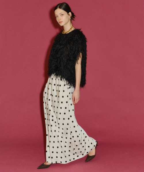 ロング スカート Polka dot skirt / ポルカドットスカート : ZOZOTOWN