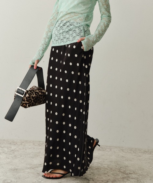 ハウスオブロータス　ポルカドットスカート スカート Polka dot skirt / ポルカドットスカート : ZOZOTOWN Yahoo