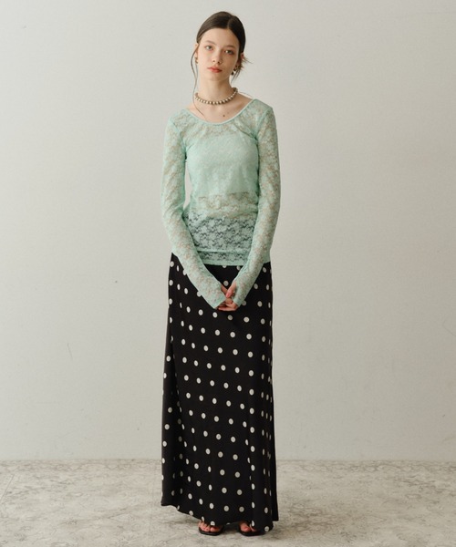 スカート Polka dot skirt / ポルカドットスカート : ZOZOTOWN Yahoo