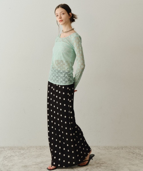 スカート Polka dot skirt / ポルカドットスカート : ZOZOTOWN Yahoo