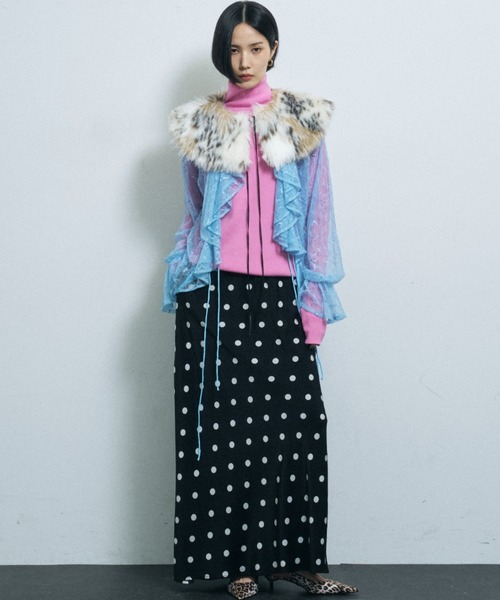 ロング スカート Polka dot skirt / ポルカドットスカート : ZOZOTOWN