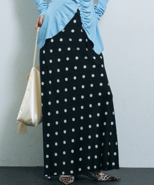 ロング スカート Polka dot skirt / ポルカドットスカート : ZOZOTOWN