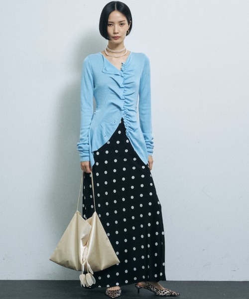 ロング スカート Polka dot skirt / ポルカドットスカート : ZOZOTOWN