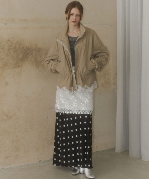 ロング スカート Polka dot skirt / ポルカドットスカート : ZOZOTOWN