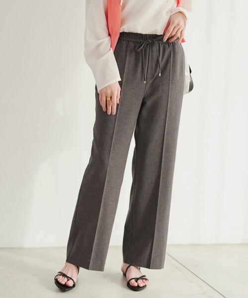 パンツ 「size SHORT/TALLあり」ニーハイフレアパンツ レディースの画像