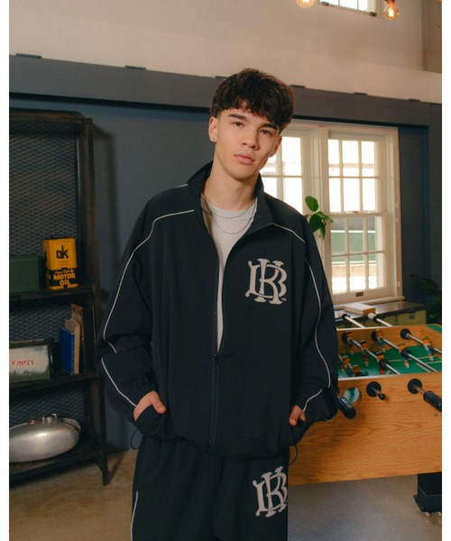 KEBOZ（ケボズ） ナイロンジャケット CMK JERSEY TRACK JACKET メンズ