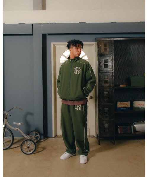 KEBOZ（ケボズ） ナイロンジャケット CMK JERSEY TRACK JACKET メンズ