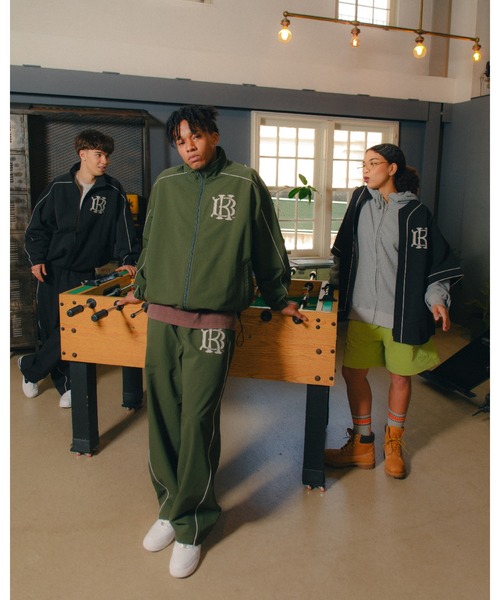 KEBOZ（ケボズ） ナイロンジャケット CMK JERSEY TRACK JACKET メンズ
