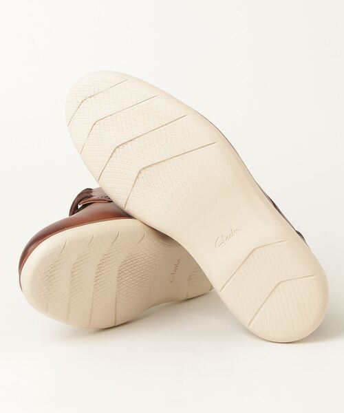「Clarks」 シューズ UK9.5 ブラウン メンズ_画像3