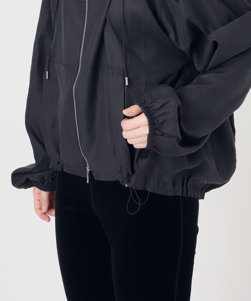 コート アウター 「Honnette/オネット」Zip Up Hoody レディースの画像