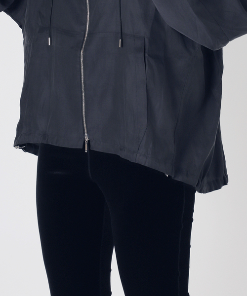 コート アウター 「Honnette/オネット」Zip Up Hoody レディースの画像
