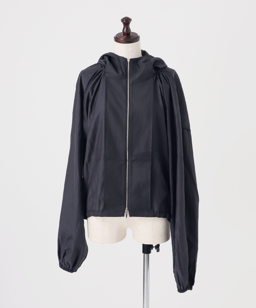 コート アウター 「Honnette/オネット」Zip Up Hoody レディースの画像