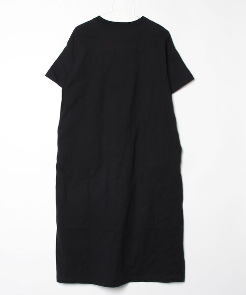 「CHUMS」 Tシャツワンピース M ブラック レディース_画像2