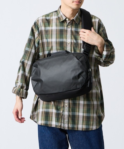 【正規品】Aer Tech Sling 3 ブラックナイロンショルダーバッグ Aer（エアー） ショルダーバッグ TECH SLING 3 ショルダーバッグ