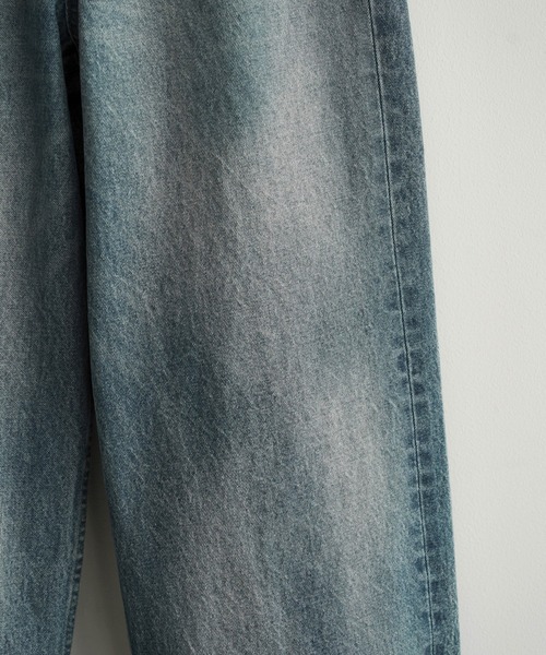 WYM LIDNM ジーンズ LASER FADE STANDARD STRAIGHT DENIM メンズ