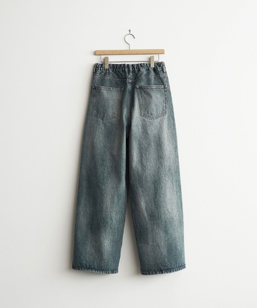 WYM LIDNM ジーンズ LASER FADE STANDARD STRAIGHT DENIM/COLORFAST