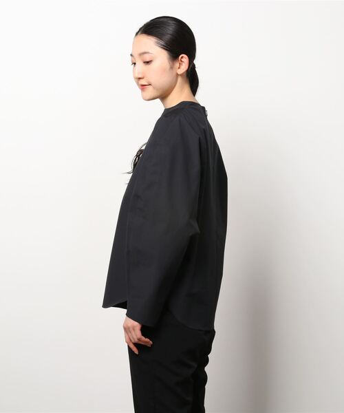 「H　BEAUTY&YOUTH UNITED ARROWS」 長袖ブラウス FREE ブラック レディース_画像2