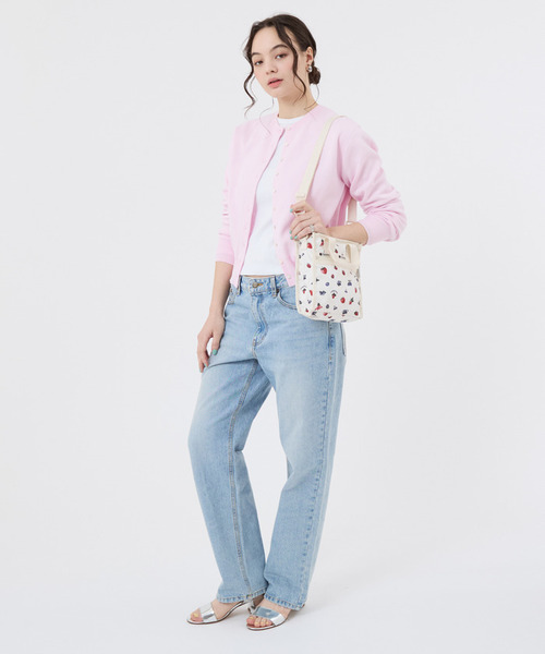 未使用✨レスポートサック ミニショルダーバッグ　デニムストロベリー LeSportsac（レスポートサック） ショルダーストラップ ショルダー