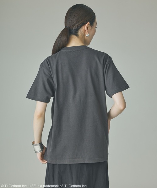 Curensology フォトプリント Tシャツ チャコールグレー GOOD ROCK SPEED（グッドロックスピード） tシャツ 半袖 Curensology