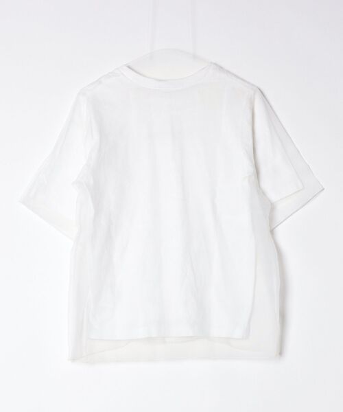 「blanc basque」 半袖Tシャツ 38 ホワイト レディース_画像2