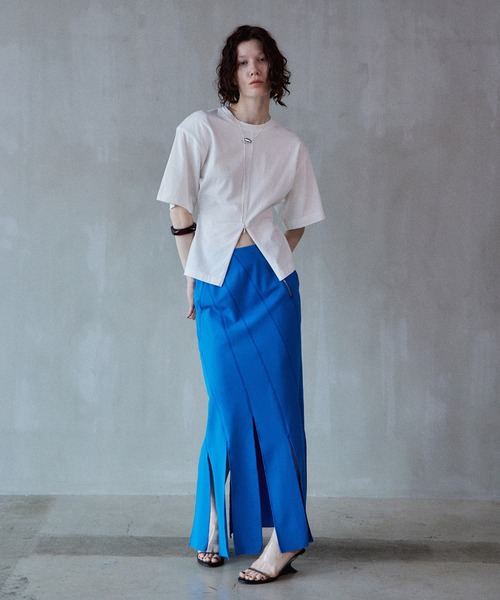 MAISON SPECIAL（メゾンスペシャル） スカート Big Fringe Skirt