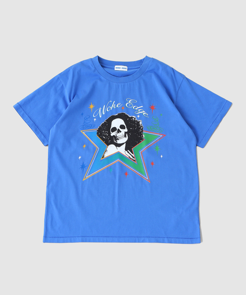 tシャツ WOKE EDGE / ウォークエッジ SKULL STAR TEE メンズ レディース | WOKE EDGE | 07