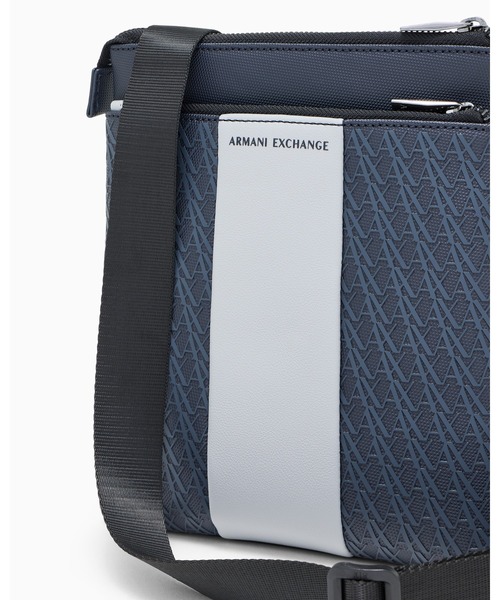 ARMANI メンズショルダーバッグ（色：ブルー系）｜バッグ