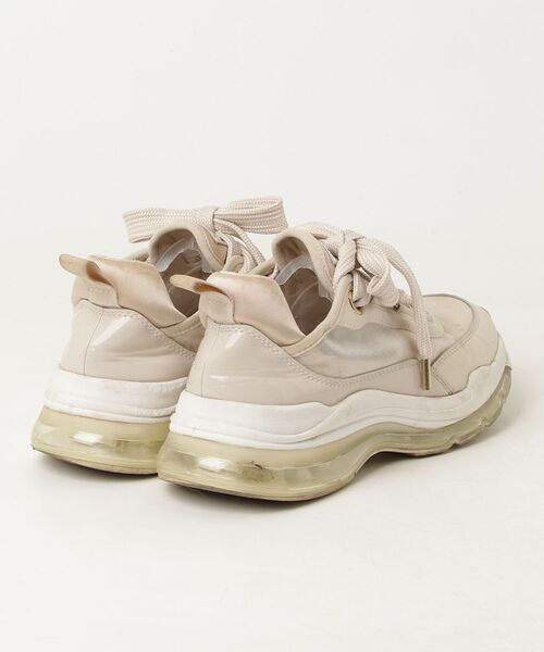 「+diana」 ローカットスニーカー 23.5cm ベージュ レディース_画像2