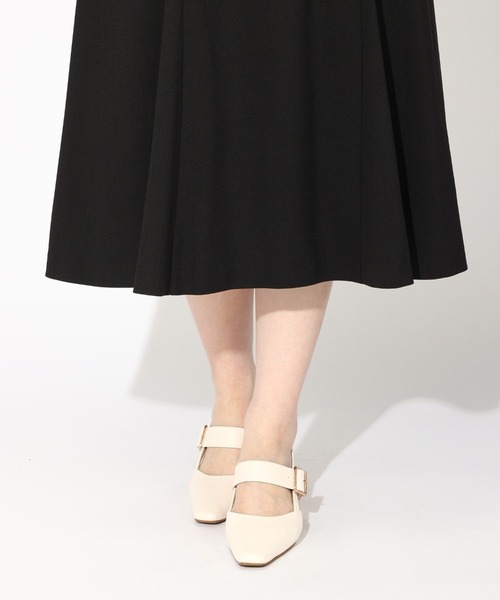 「MISCH MASCH」 半袖ワンピース M グレー レディース_画像4