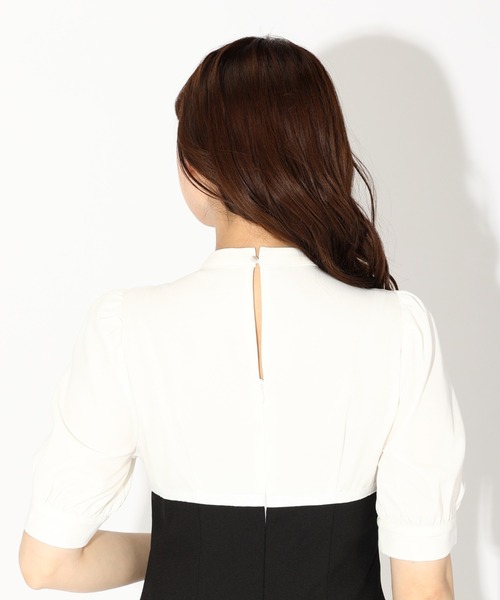 「MISCH MASCH」 半袖ワンピース M グレー レディース_画像5