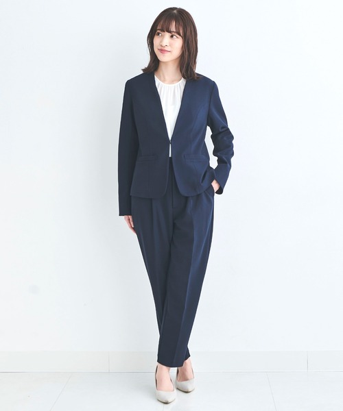 「DRESS LAB」 セットアップ M ネイビー レディース_画像6