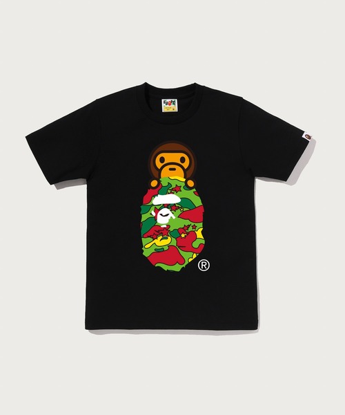 A BATHING APE（アベイシングエイプ） tシャツ 半袖 STA CAMO MILO ON