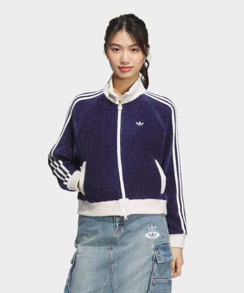 新品未使用　アディダス　オリジナルス　レディース　カラージャケット　ジャージ　L adidas（アディダス） ブルゾン アウター カラー ジャケット