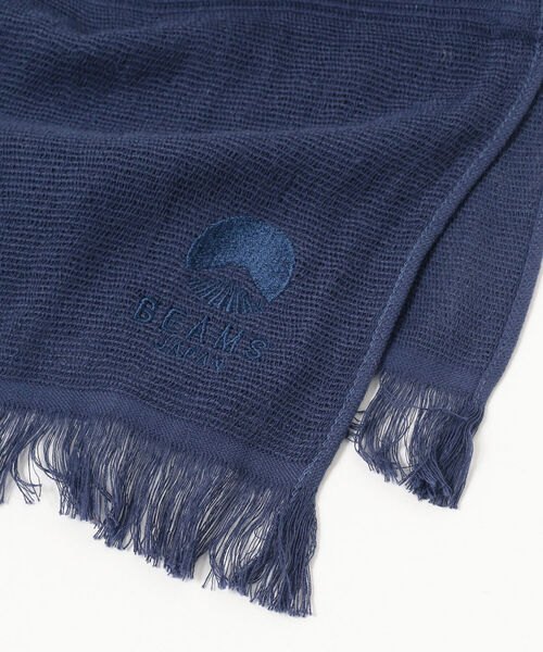 BEAMS JAPAN ストール マフラー みやざきタオル × / 別注 今治