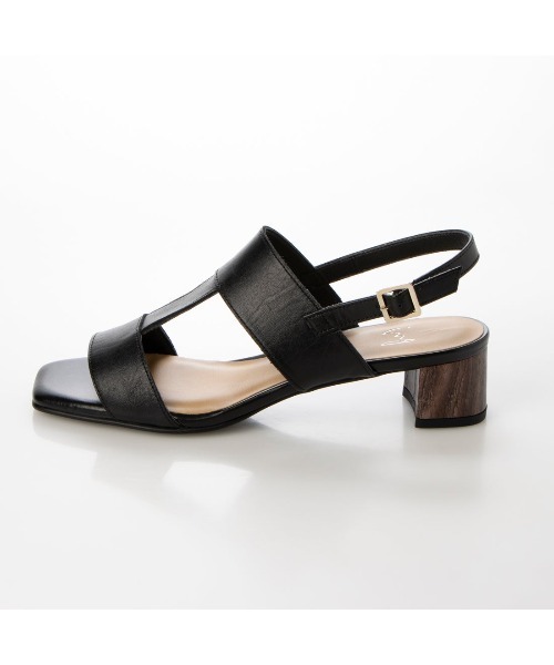 イング（シューズ）（ing）/スクエアトゥバックベルトサンダル ing（イング） サンダル スクエアトゥバックベルトサンダル レディース