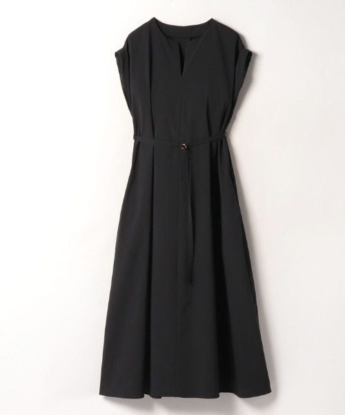 allureville ワンピース シルキーポリエステルワンピース