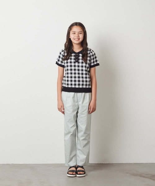 キッズ服 女の子まとめ売り34点150〜160 a.v.v ポロシャツ 「150-160」ギンガムチェックニットトップス