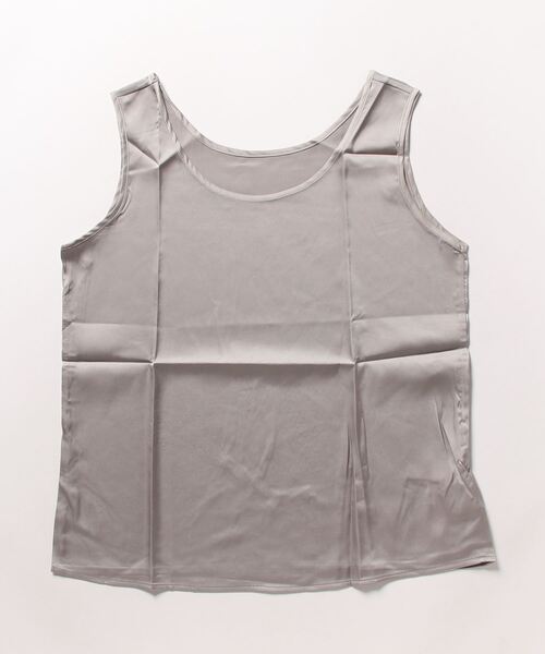 BLANC FICELLE タンクトップ ノースリーブ エレガンス タンクトップ