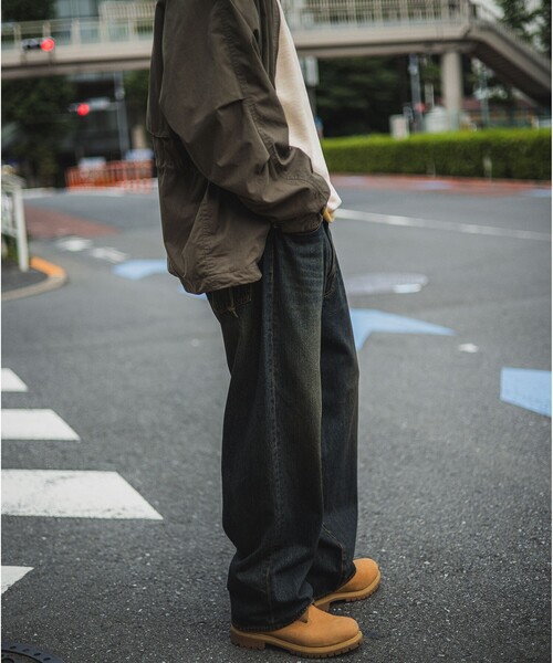 BEAMS ジーンズ / ワイドフィット デニムパンツ メンズ