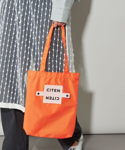 CITEN トートバッグ 「CITEN」くるくるパッチン トートバッグS