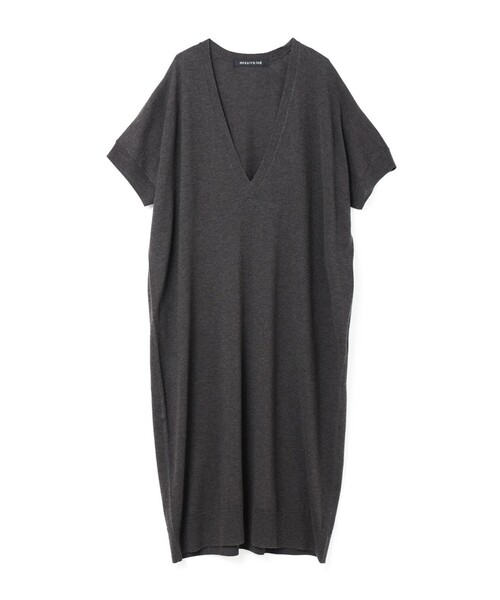 mizuiroind（ミズイロインド） ベスト ジレ mizuiro ind Vネック