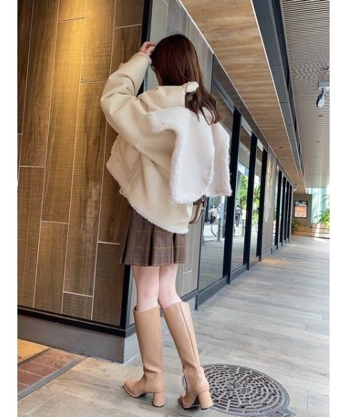 deicy me coutureフェイクムートンコート 在庫 処分レディース - deicy 