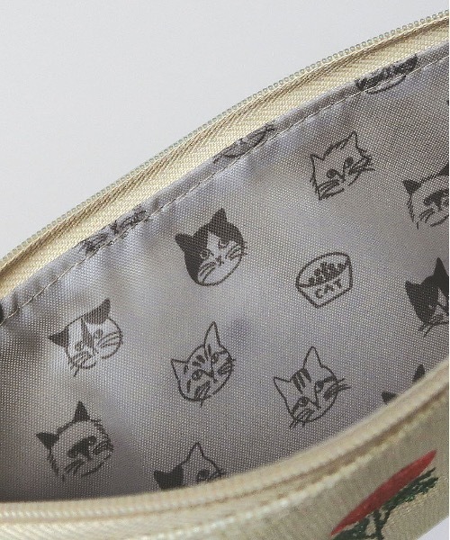 COMMON WARE ペン EC:松尾みゆき お花刺繍付きペンケース