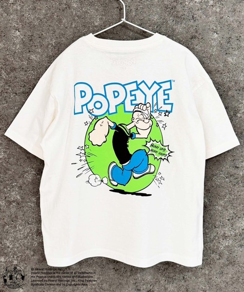 POPEYE tシャツ POPEYE ポパイ オーバーサイズ 半袖Tシャツ